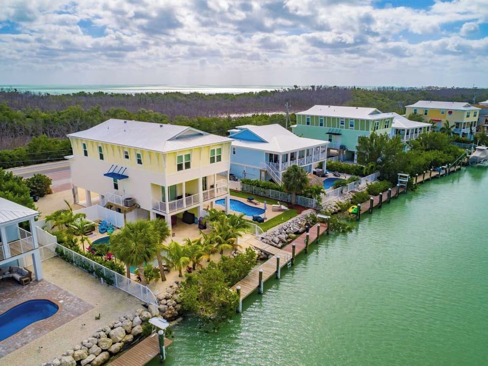 Canal Leads to the Ocean