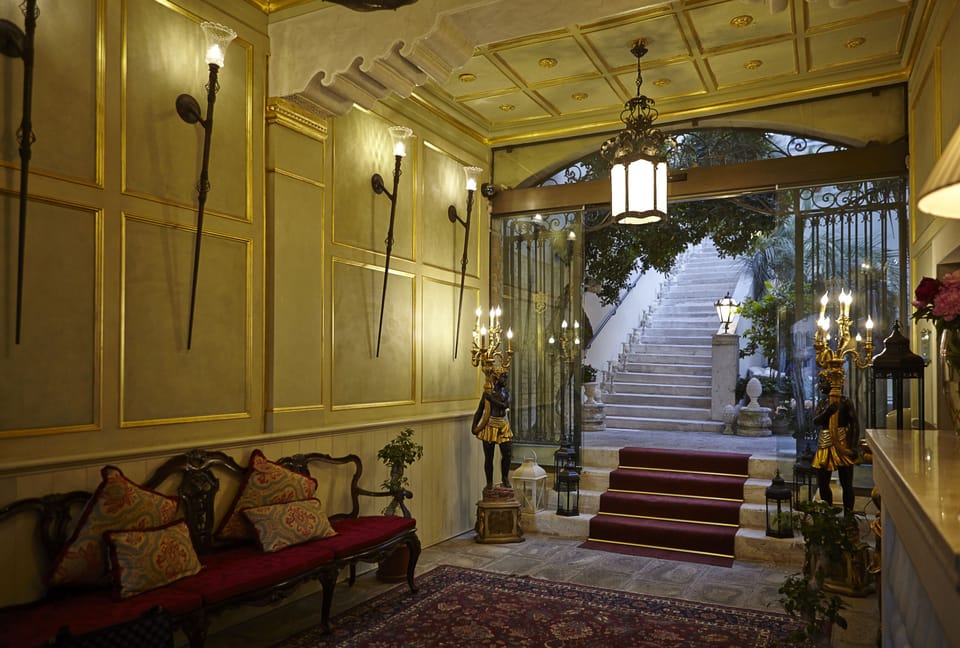 Lobby sitting area