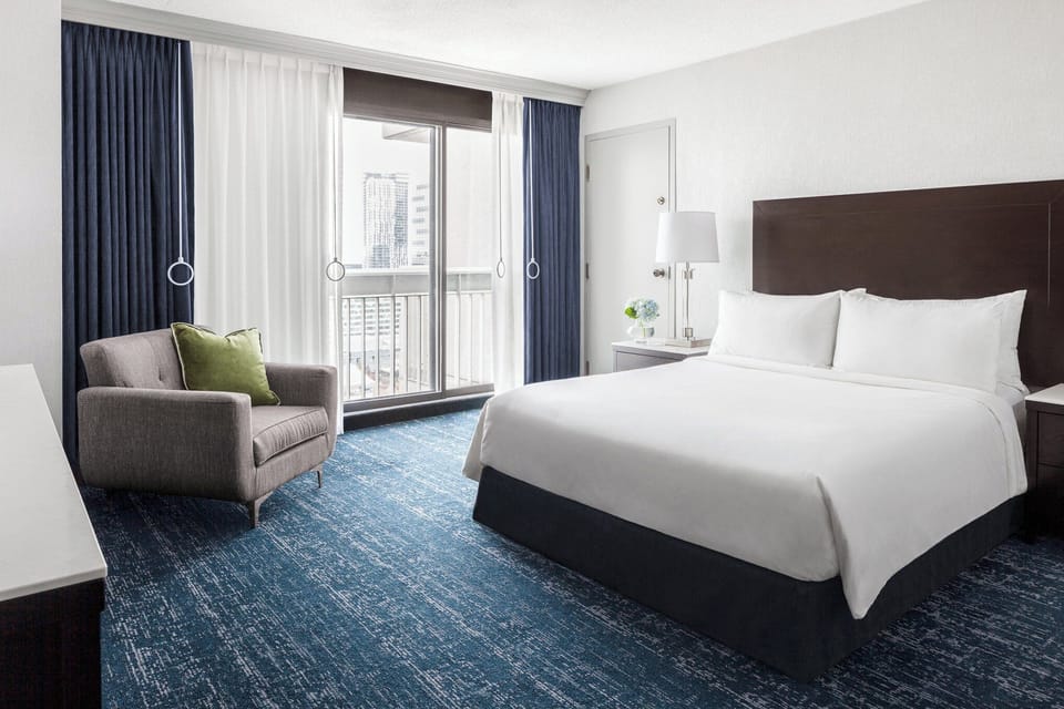Hypo-allergenic bedding available, pillowtop beds, in-room safe, desk