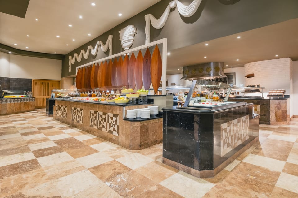 Free buffet breakfast