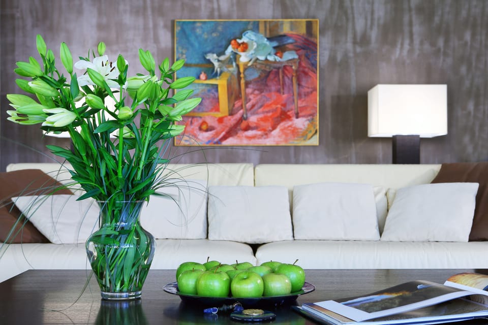 Lobby sitting area