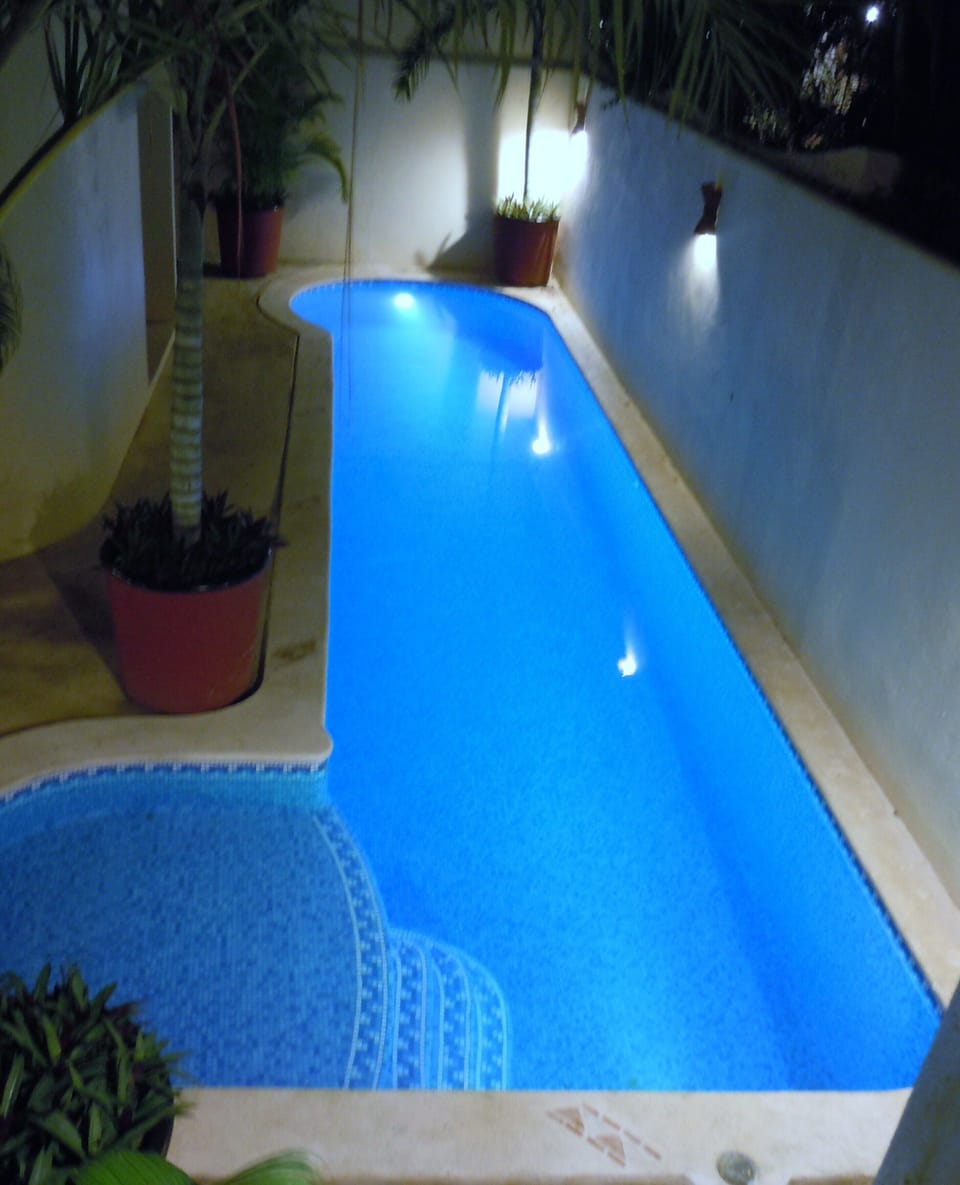 Pool At Night