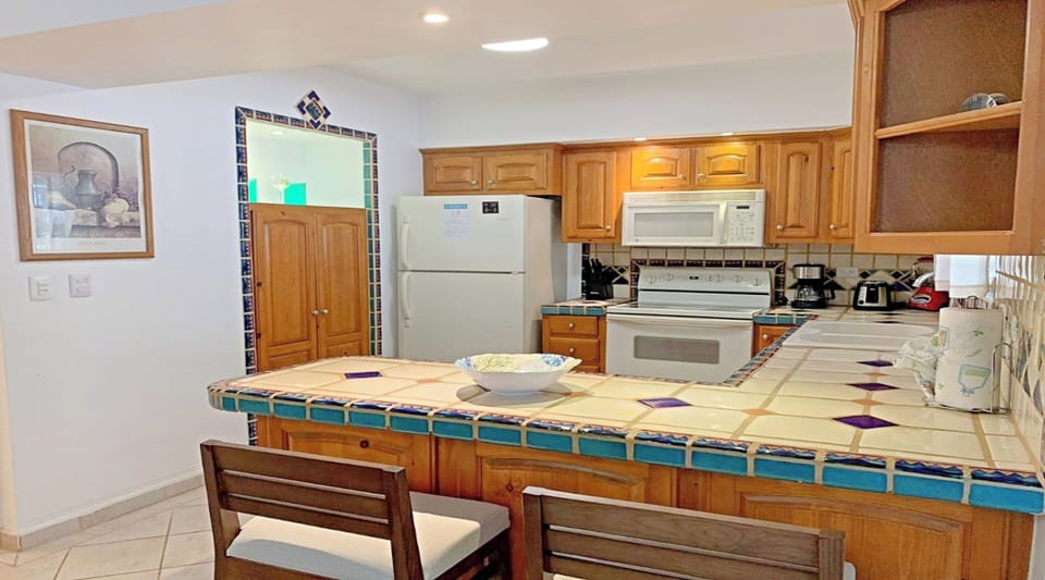 Family Villa, 3 Bedrooms | Private kitchen | Full-size fridge, microwave, stovetop, coffee/tea maker