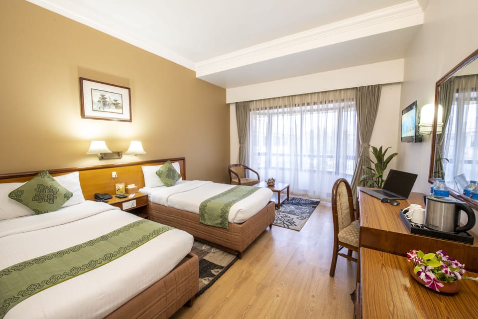 Superior Double or Twin Room | Minibar, in-room safe, desk, soundproofing