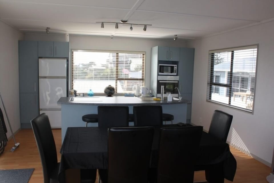 Kitchen and dining area