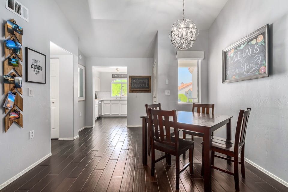 Living area and Dining