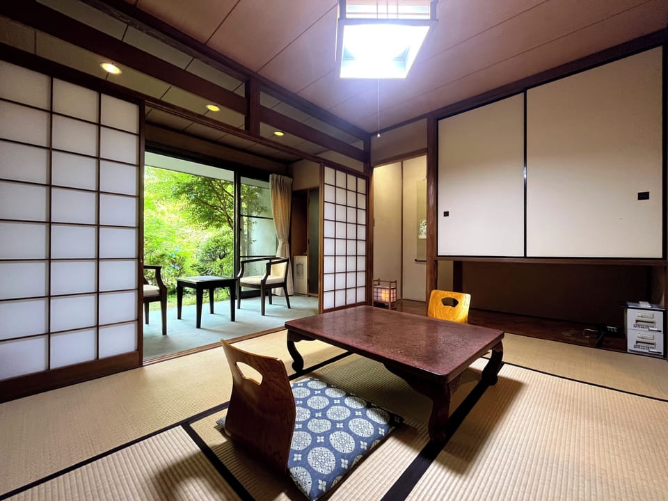 Japanese Style Room for 2 Guests | Down comforters, in-room safe, blackout drapes, WiFi (free)