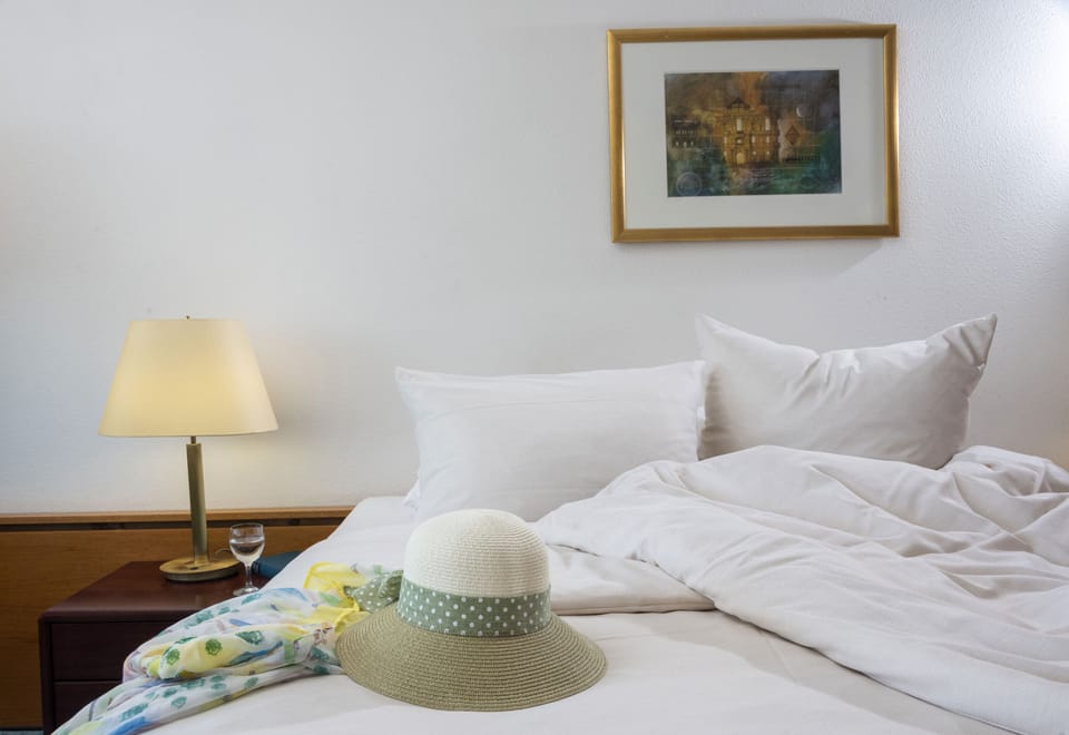 ClassicPlus Double Room | Hypo-allergenic bedding, in-room safe, desk, blackout drapes