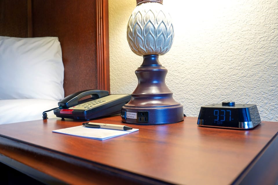 Premium bedding, pillowtop beds, in-room safe, desk