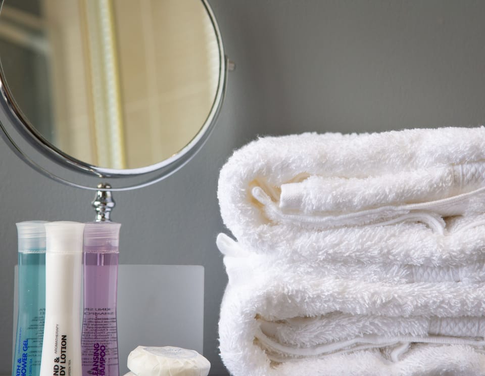 Double Room | Bathroom | Hair dryer, towels