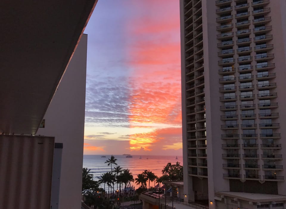 A different sunset every night!