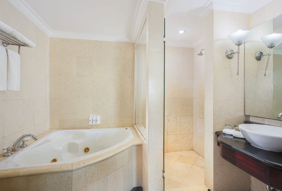 Presidential Room, Non Smoking, City View | Bathroom | Shower, free toiletries, hair dryer (on request), slippers