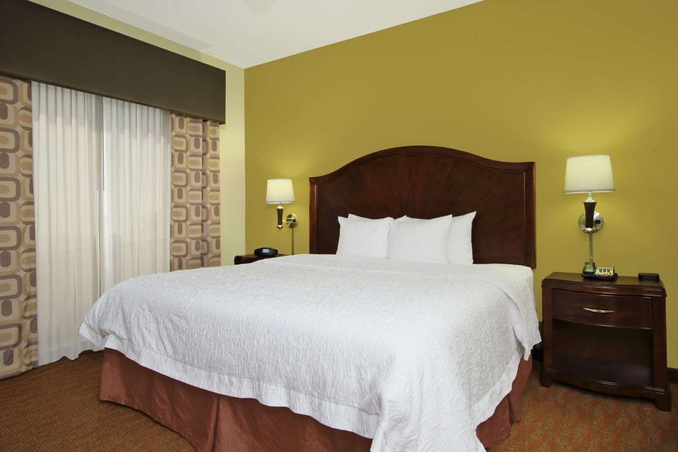 Desk, blackout drapes, iron/ironing board, free WiFi