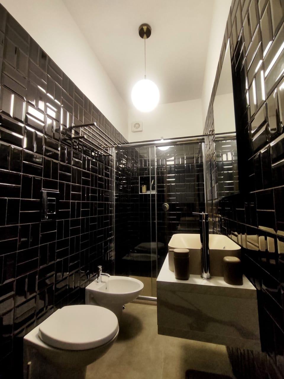 Comfort Double Room, Private Bathroom (Vesuvio) | Bathroom