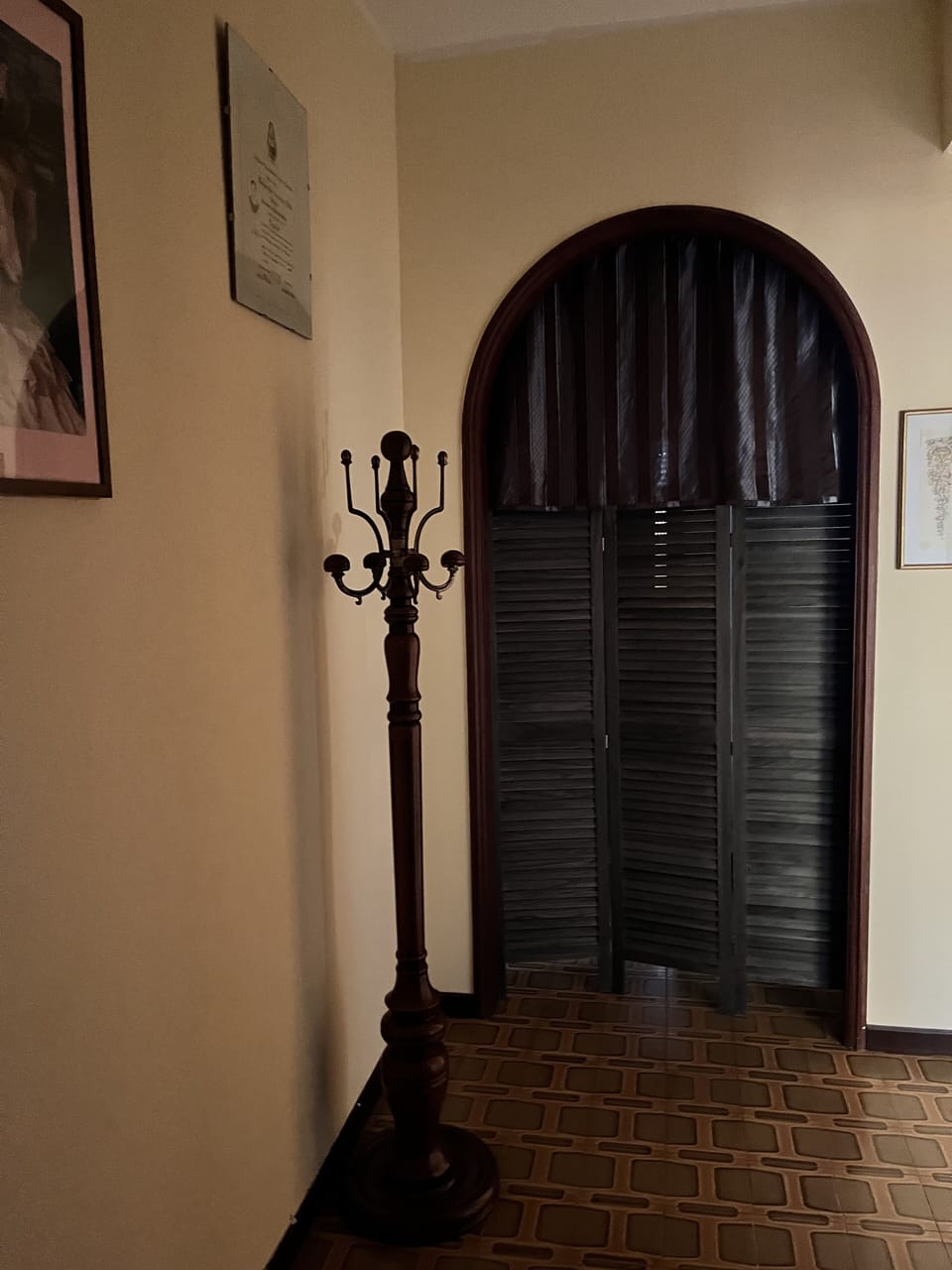 Interior entrance