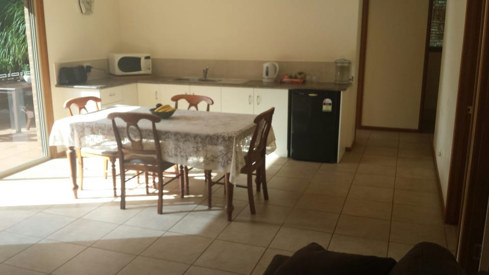Spacious Kitchen and Living Room area