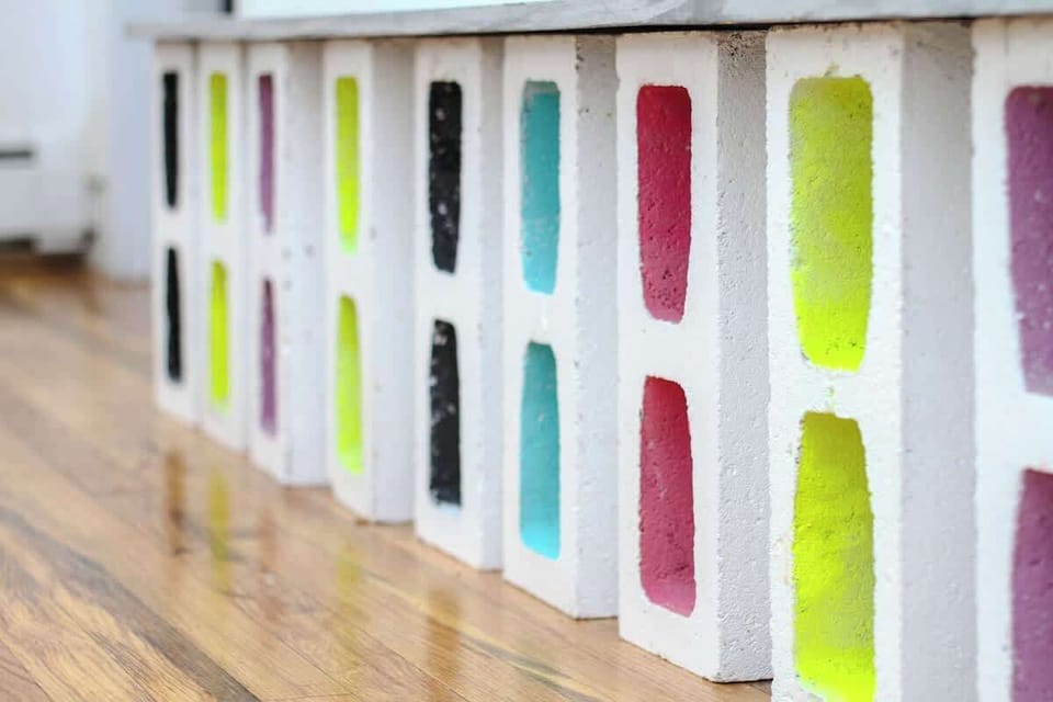 Playful, colorful design details add character and a creative pop, giving the space a fun, modern, and welcoming feel.
