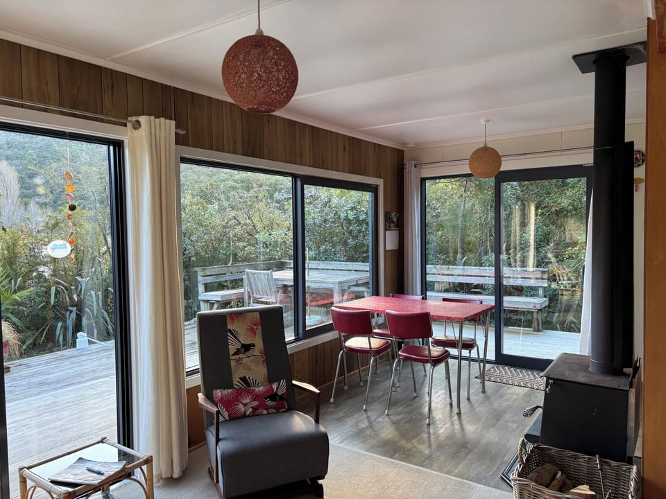 Open plan living area