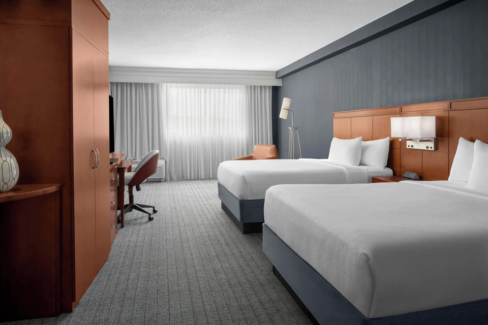 In-room safe, desk, blackout drapes, iron/ironing board