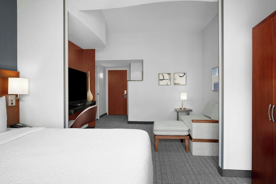In-room safe, desk, blackout drapes, iron/ironing board