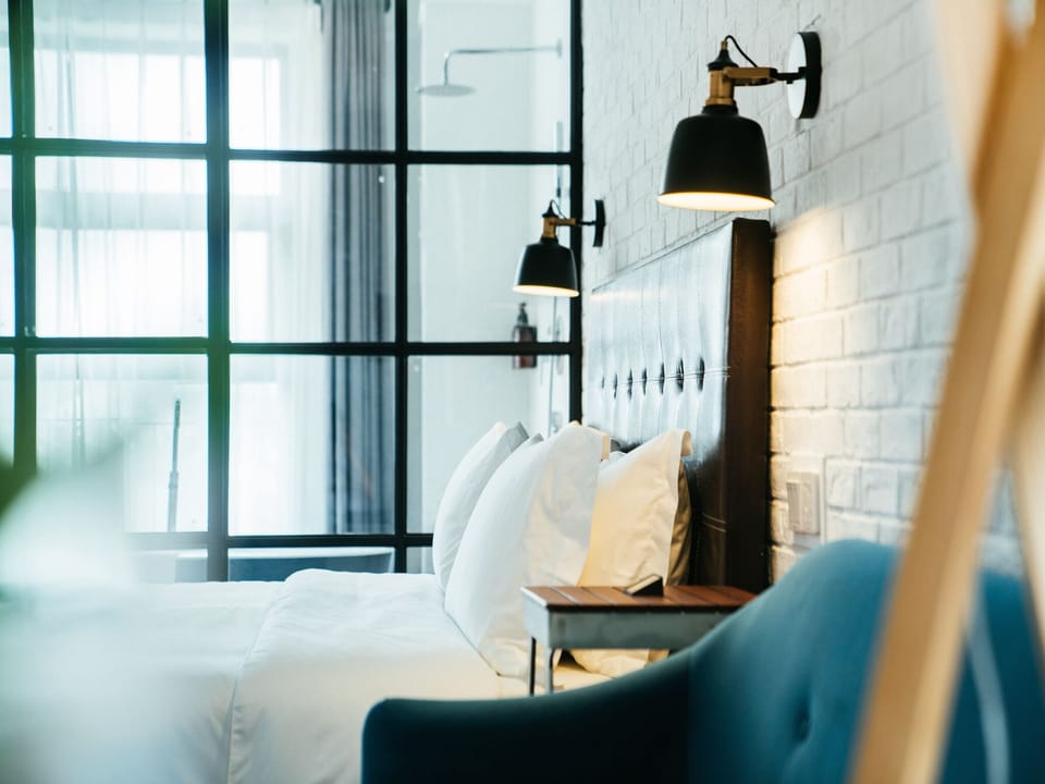 Studio Double Room | 1 bedroom, down comforters, pillowtop beds, desk