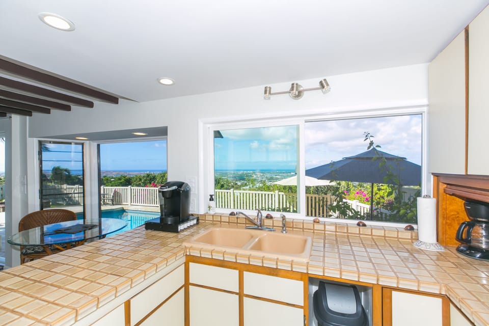 Great view while you do the dishes