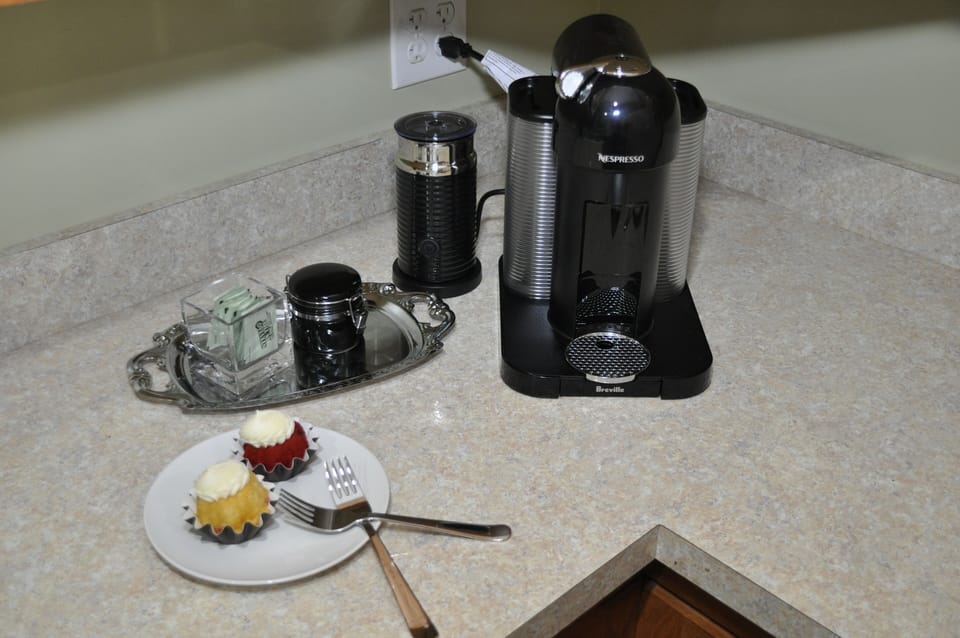 Enjoy a delicious cup of Nespresso Coffee