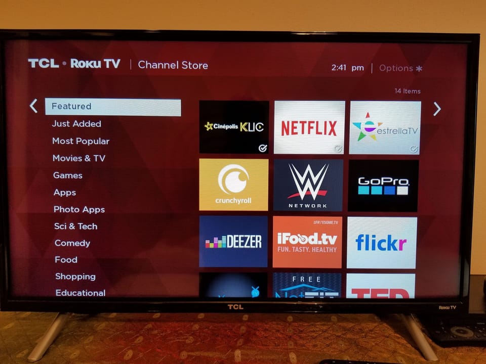 Roku TV in 2nd master