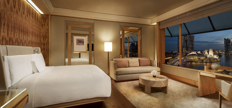 Premium bedding, down comforters, minibar, in-room safe