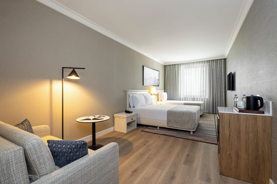 Trendy Triple - 1 King + 1 Single | Minibar, in-room safe, desk, soundproofing