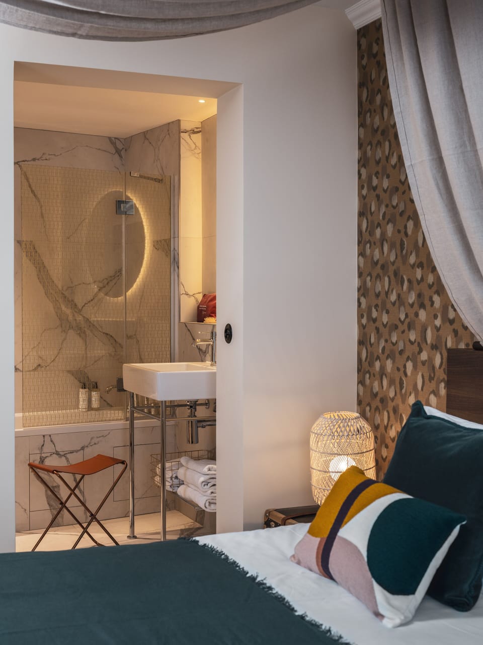 Premium bedding, in-room safe, soundproofing, iron/ironing board