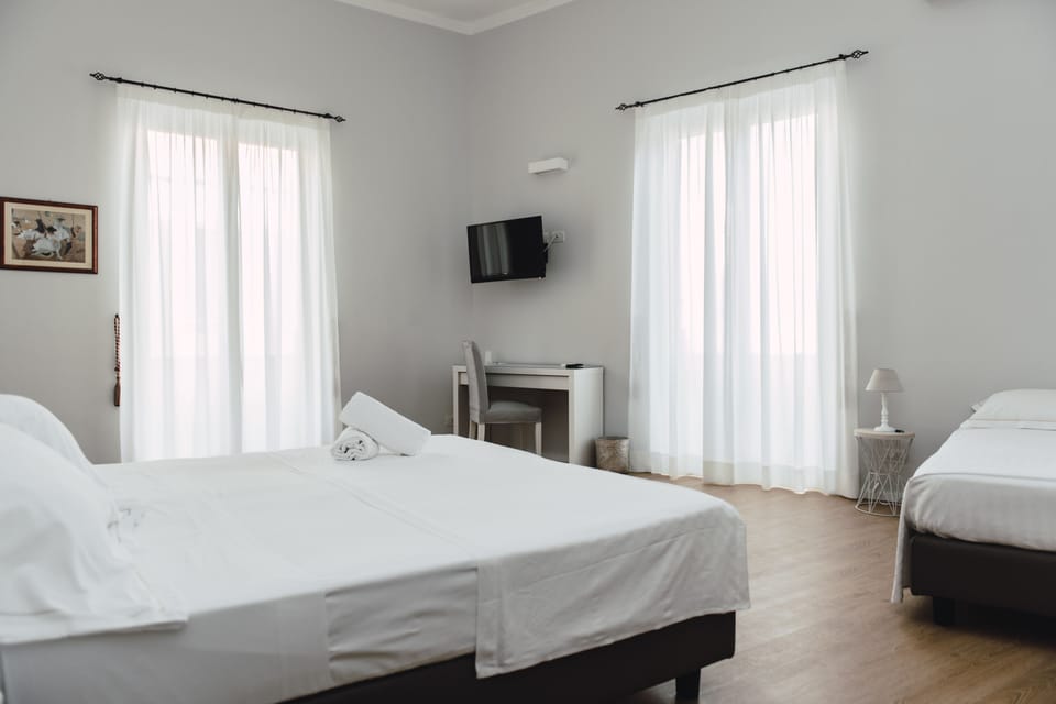 Desk, blackout drapes, free cribs/infant beds, free WiFi