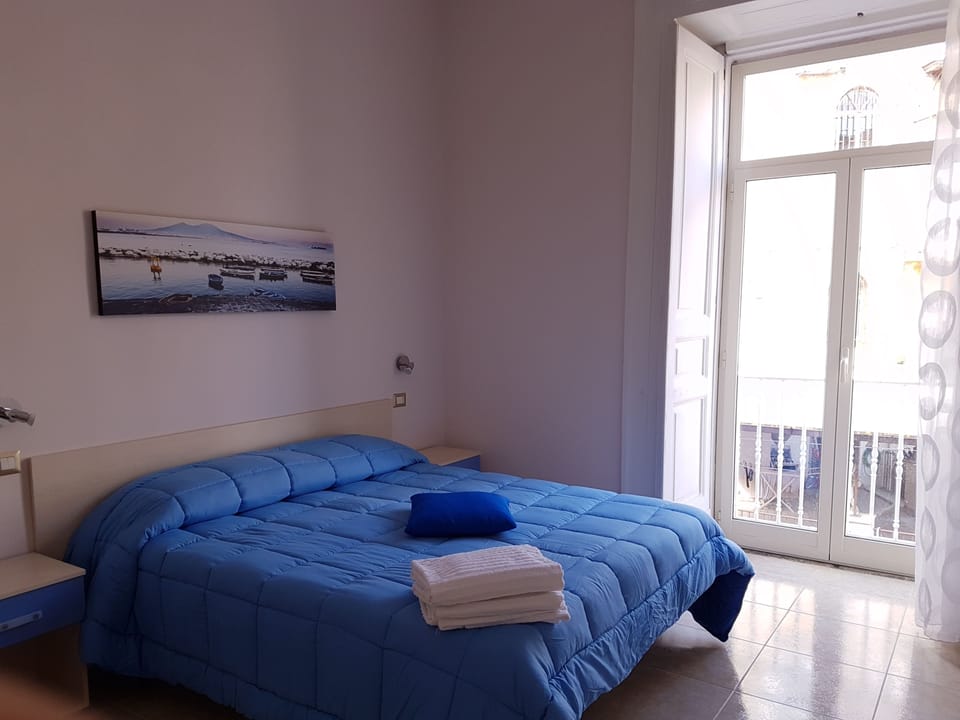 Standard Double or Twin Room, Balcony, City View | 1 bedroom, desk, free WiFi, bed sheets