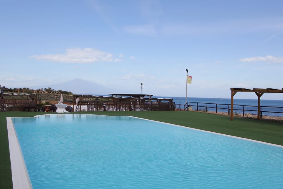 Rooftop pool