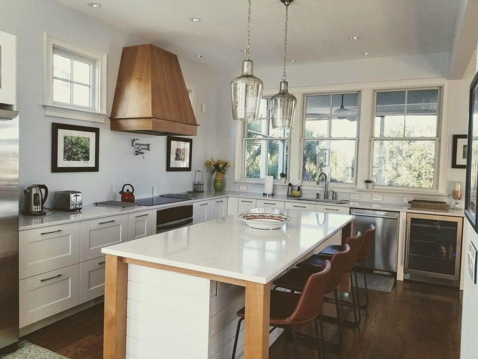 Custom kitchen upgrade to Open Concept- Quartz countertops & all new  appliances