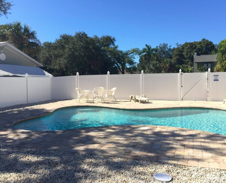 the pool is heated during winter season