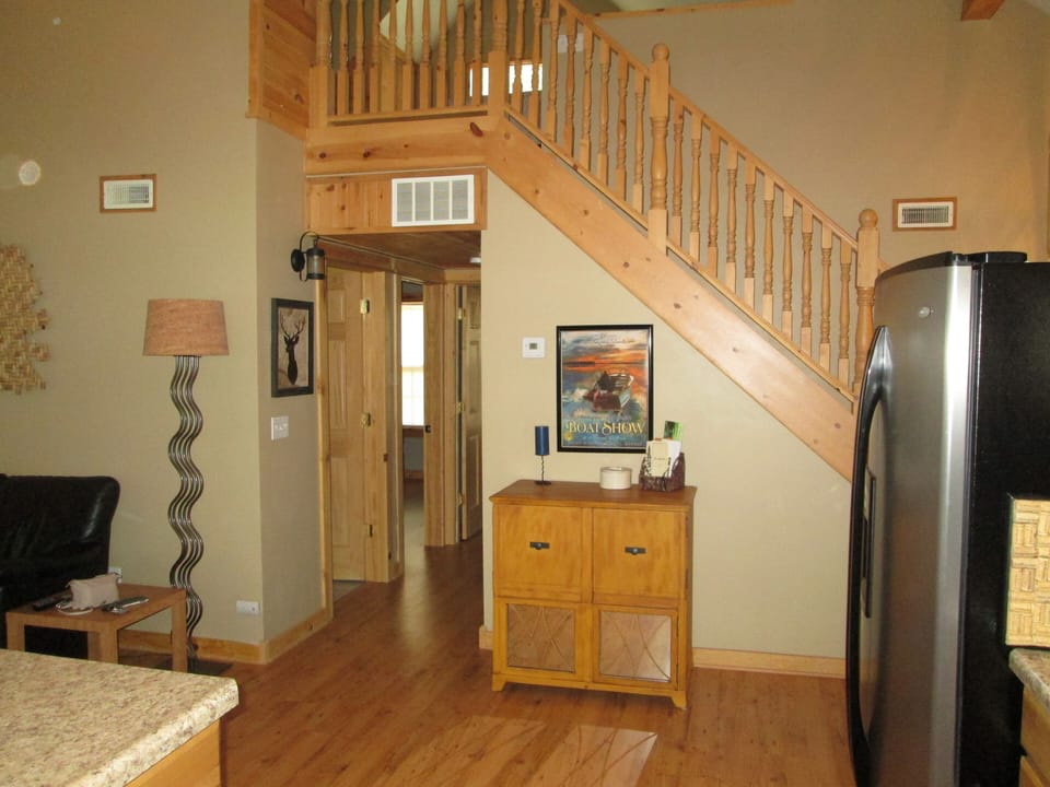 Stairway to the loft