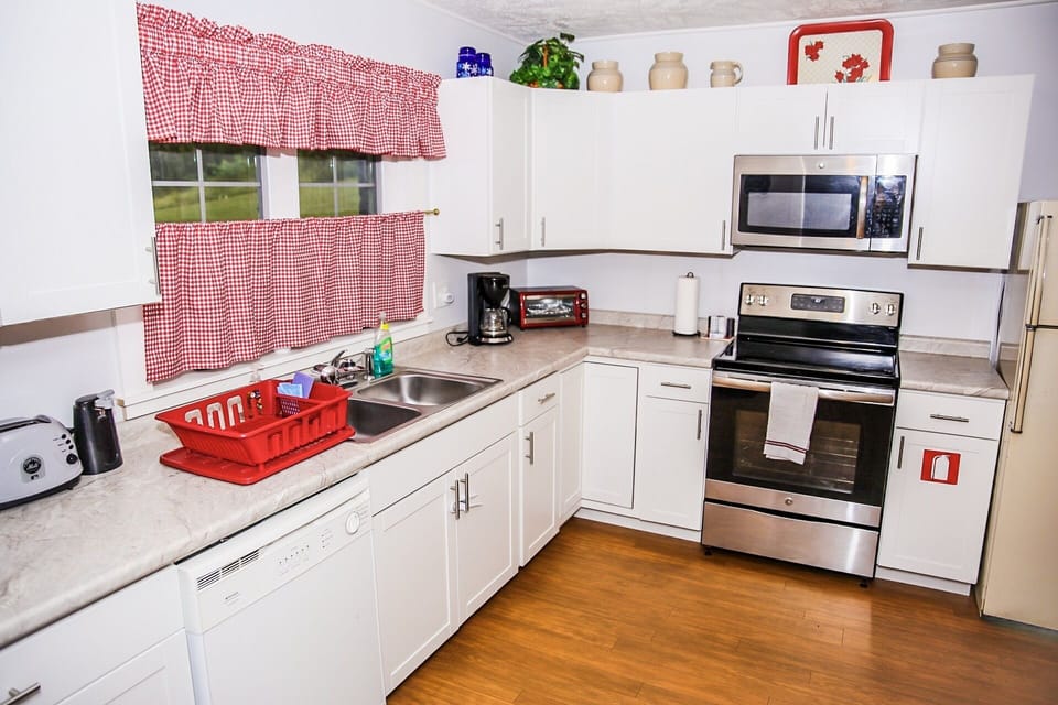 Spacious renovated kitchen