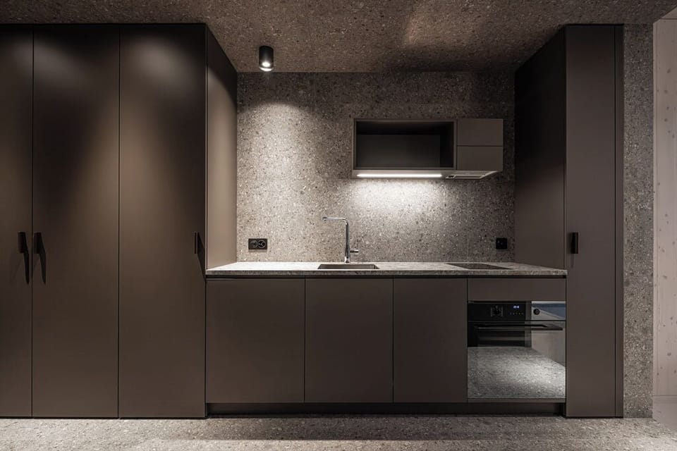 Deluxe Studio (2 King Beds) | Private kitchen