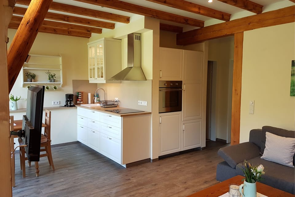 Apartment (Garten) | Free WiFi, bed sheets