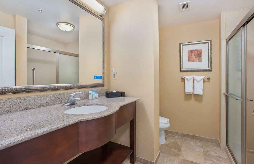 In-room safe, desk, blackout drapes, iron/ironing board