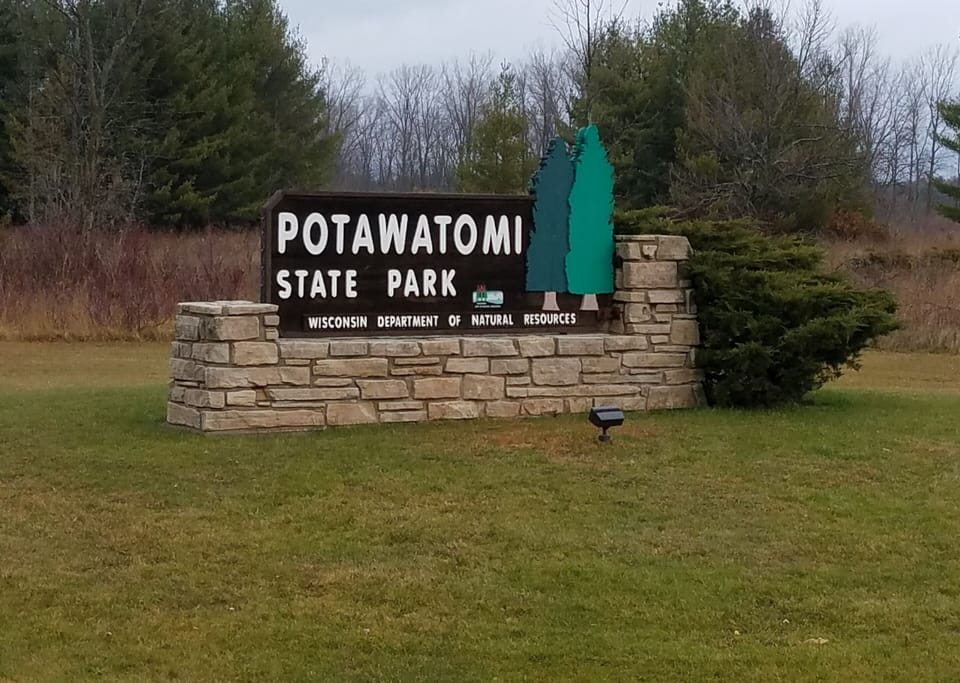 5 miles from Potawatomi State Park.  Great for walking and biking.