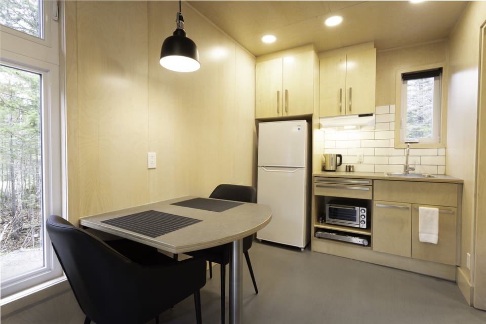 Comfort Chalet, 1 Bedroom | Private kitchen | Espresso maker