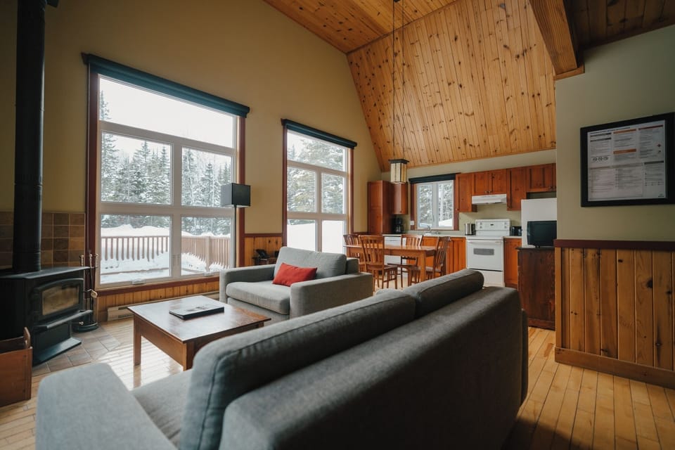 Comfort Chalet, 2 Bedrooms, Mountain View | Living area