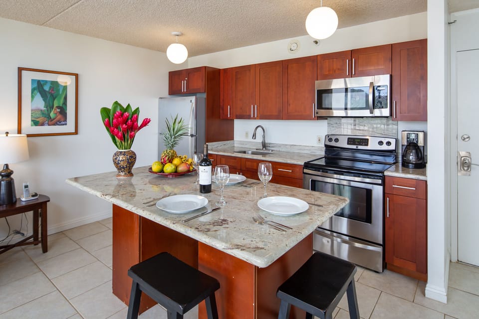 Fully-equipped kitchen!