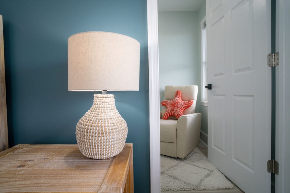 2nd floor- Nursery in the master suite keeps your littlest ones close by. 