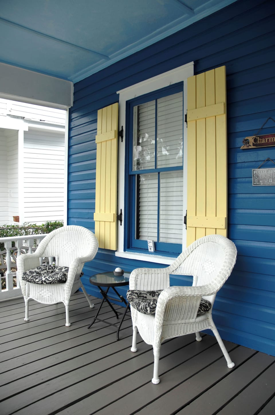 Quaint Outdoor Seating