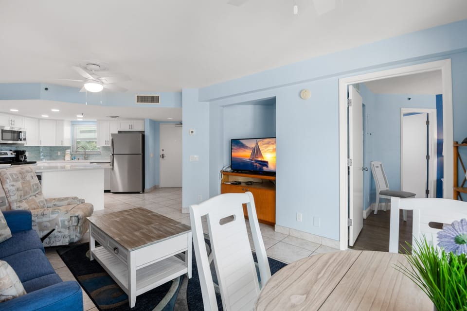 Living Room with Balcony Access