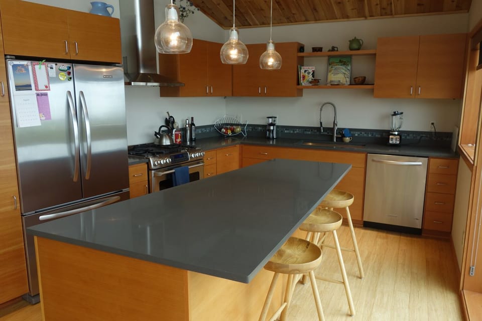 Kitchen - well stocked for cooking and baking.