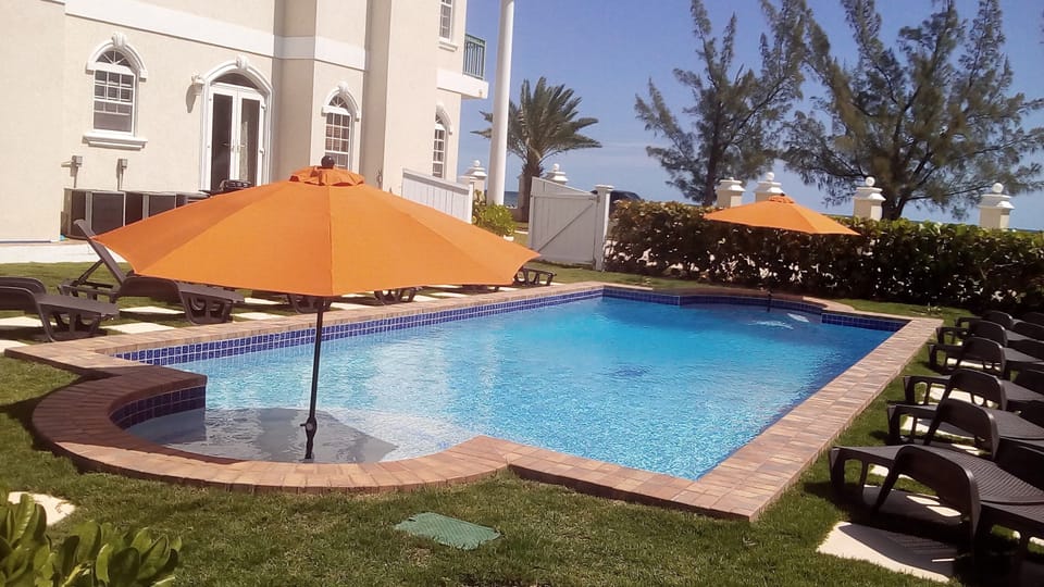 Pool Lounging Area